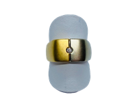 Ringe Gioie Gobbo Herr Anello Uomo in Gold Diamante 0.04 Ct ANOGB123BR004 - ANOGB123BR004